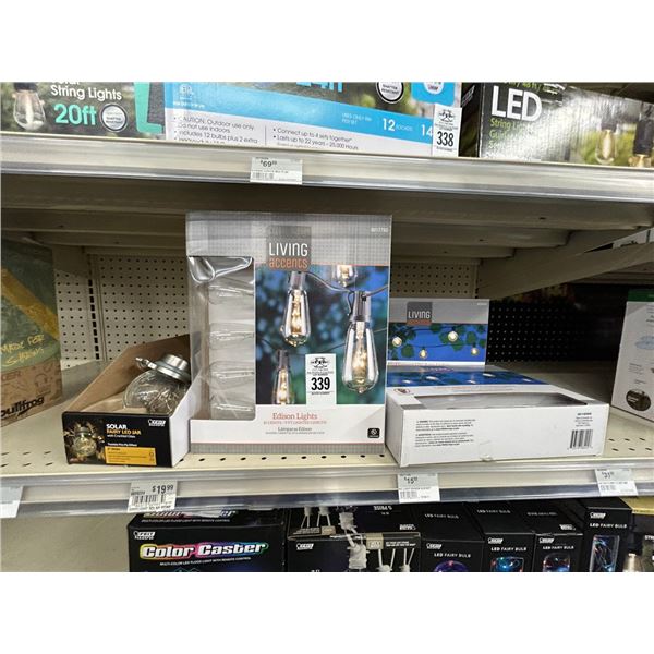 Asst. Living Accents String Light/Patio Light