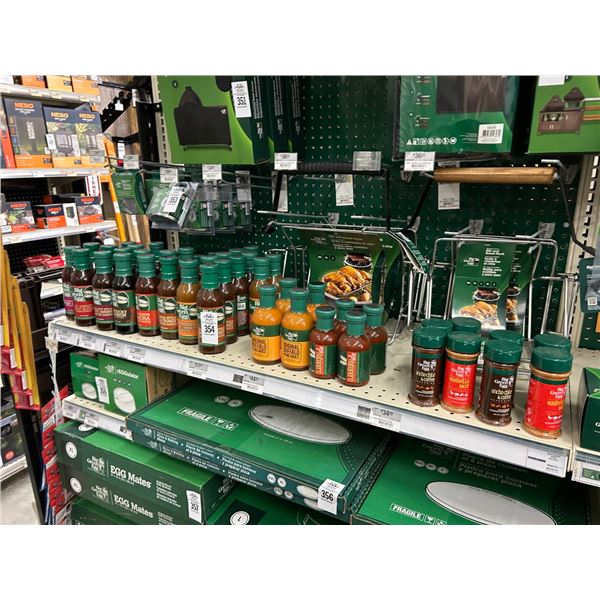 46-Big Green Egg Sauce/Seasoning - 46 X $