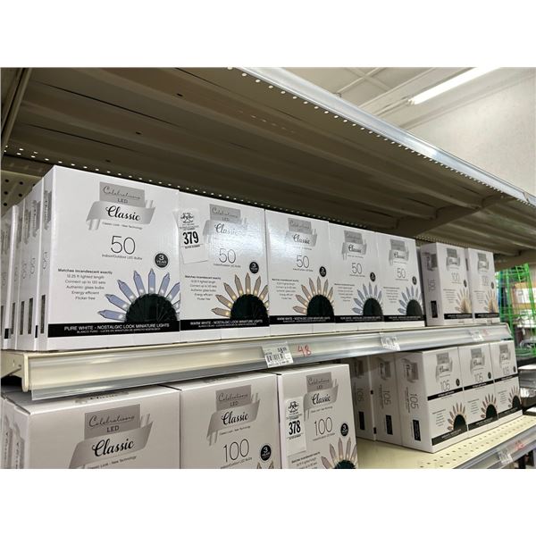 60-Celebration Classic Christmas Lights - 60 X $