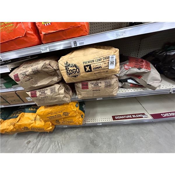 6-Fogo/Better Burning /Traeger Pellets, Charcoal Bricket - 6 X $