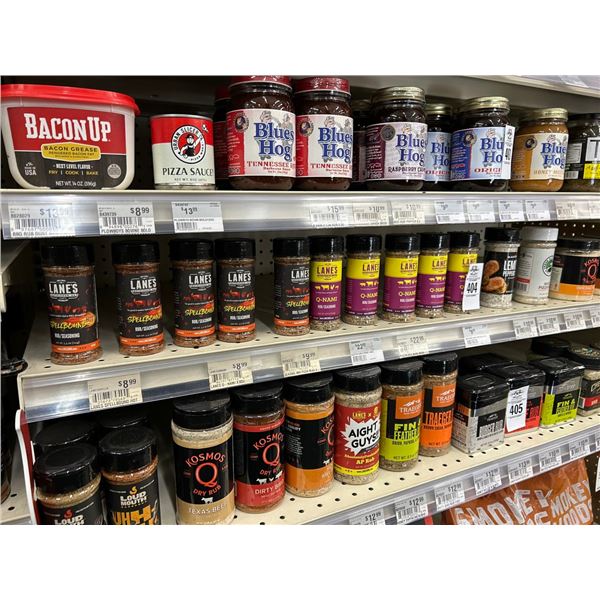 14-Lanes Rubs/Seasoning - 14 X $