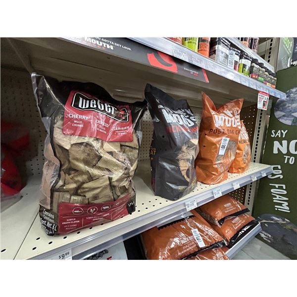 Smokey Woods/Weber Natural Wood Chunks