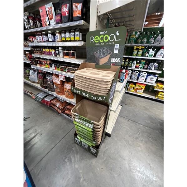 20-Igloo Recool Reusable Cooler w/Merchandise Rack - 20 X $