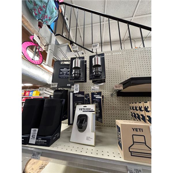 14-Yeti Rambler Cup Cap, Chug Cap, Straw Cap - 14 X $