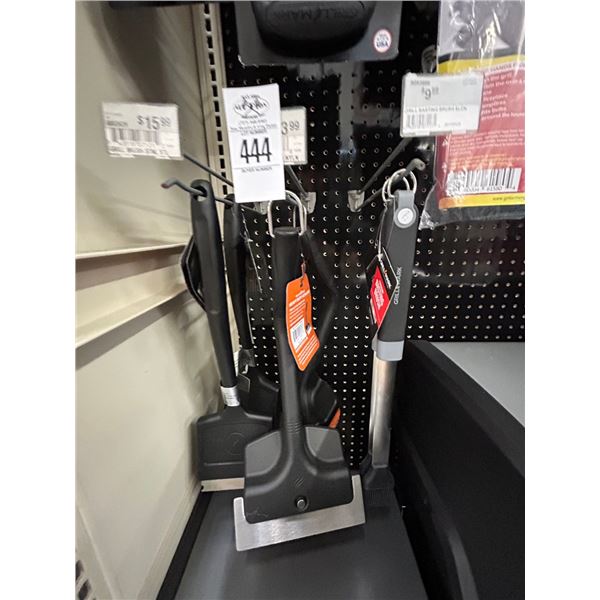 6-Blackstone/Grillmark Scrapers, Basting Brushes - 6 X $