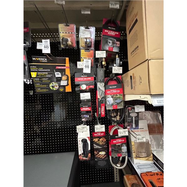 Grillmark Hose/Regulator, Adapter, Grill Mat, Tube Burner, Accessories