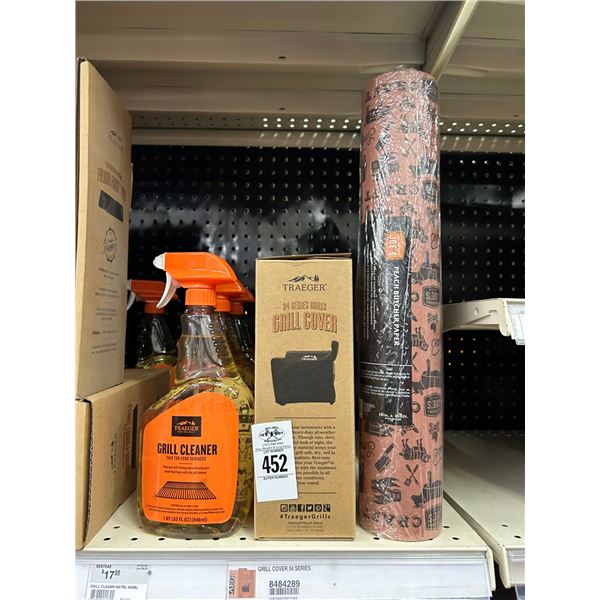 Asst. Traeger Cleaners, Cover, Butcher Paper