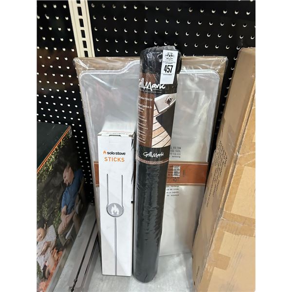 Grillmark Gas Grill Surface Protector, Solo Stove Sticks, Traeger Drip Liner