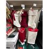 Image 1 : 24-Christmas Stocking, Tree Skirts - 24 X $