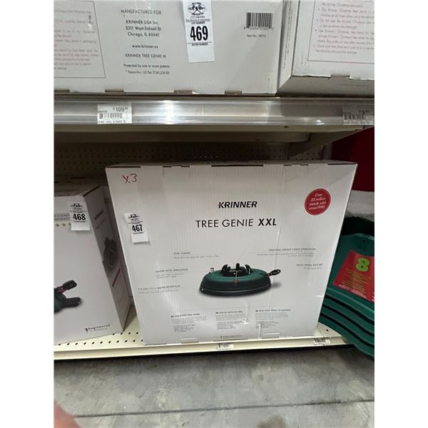 3-Krinner Tree Genie XXL Tree Stand - 3 X $
