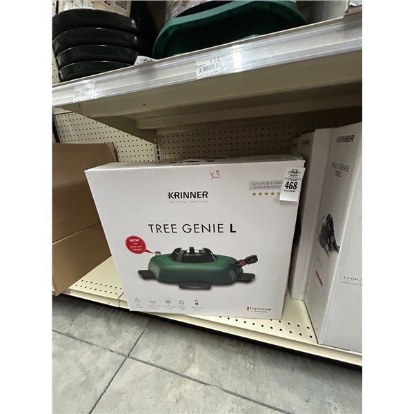 3-Krinner Tree Genie Large Tree Stand - 3 X $