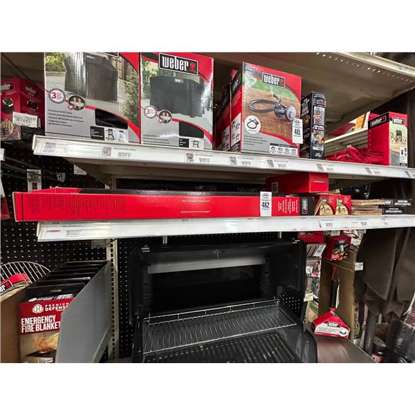 Weber Burner Tube Kit, Igniter Kit, Fire Spice Planks, Lighter Cubes