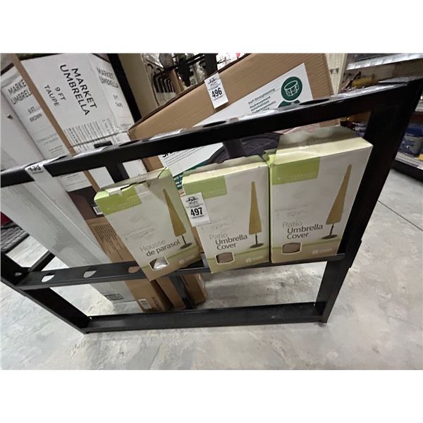 3-Terrazzo Collection Patio Umbrella Covers - 3 X $