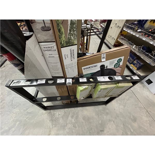 Metal Umbrella Merchandising Rack