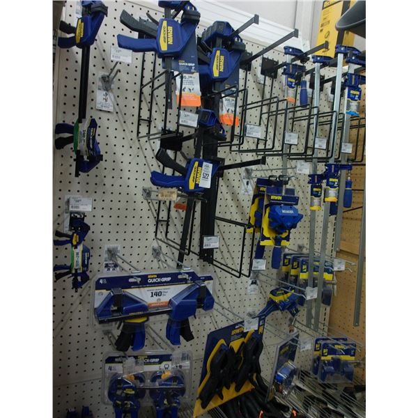 Wood Clamps, Spring Clamps on Pegs