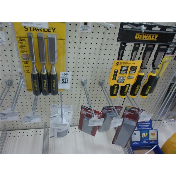 Chisels, Sharpening Stones