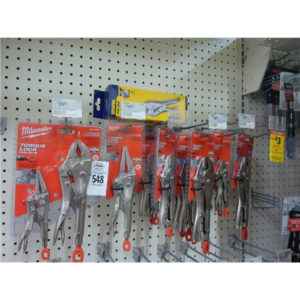 13-Vise Grips - 13 X $