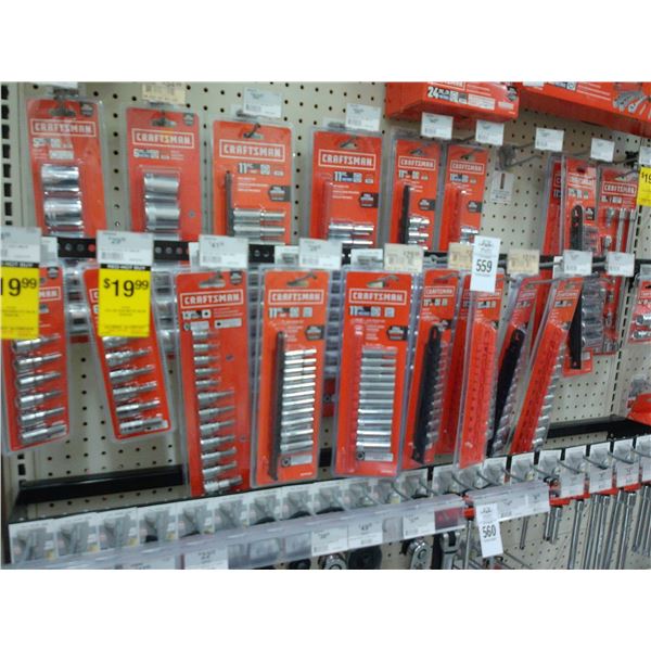 Asst. Sockets Sets on Peg