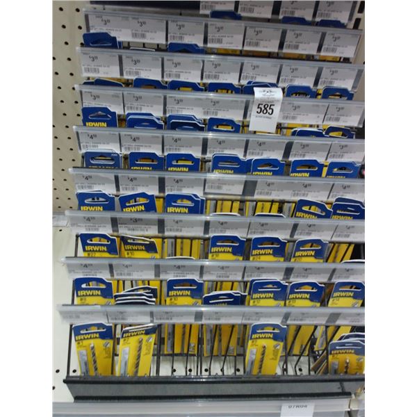 Irwin Drill Bits w/Rack