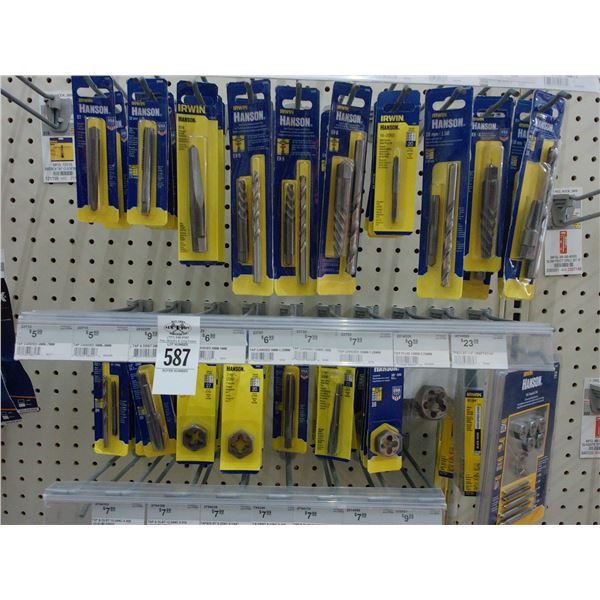 Asst. Irwin Drill Bits, Reamers, Threaders