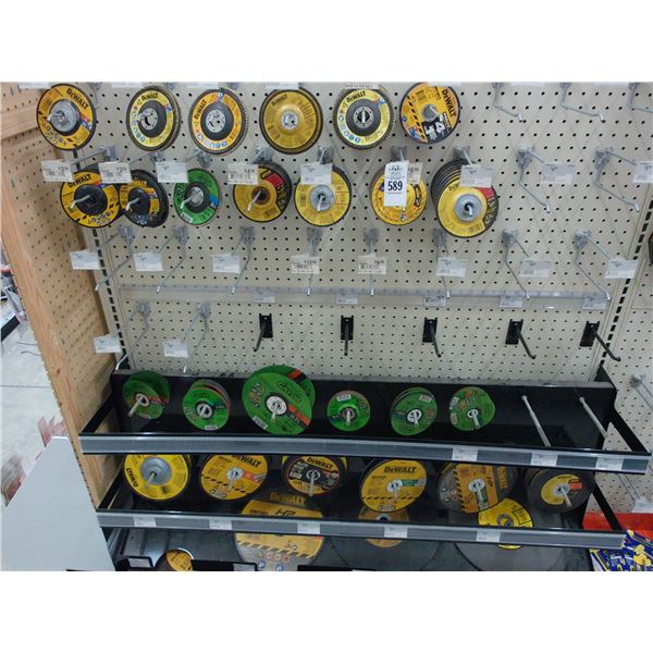 Asst. Carbide Blades, Grinder Wheels