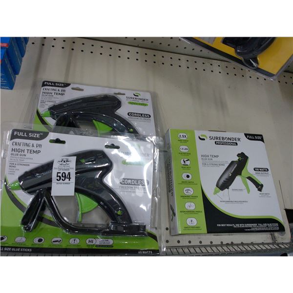 3-Glue Guns - 3 X $