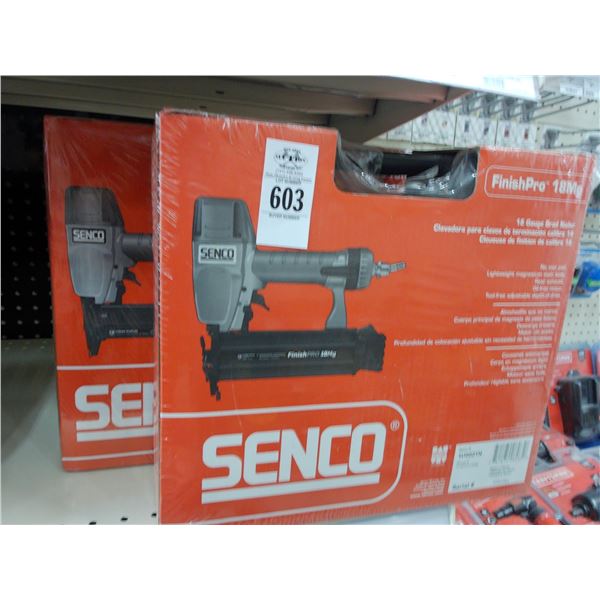 2-Senco Finish Pro 18 MG Air Brad Nailers - 2 X $