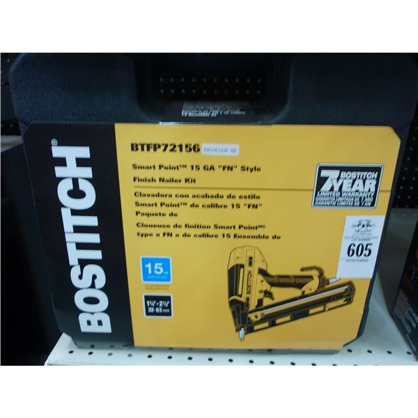 Bostitch Smart Point Air Finish Nailer