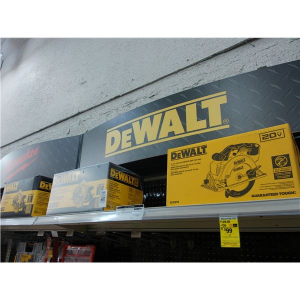 3-Dewalt Circular Saws - 3 X $