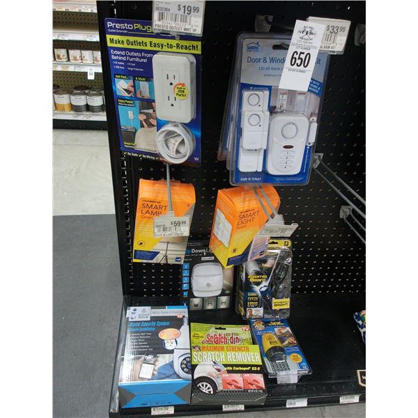 Door/Window Alarms, Smart Light Switches, Home Security System, More