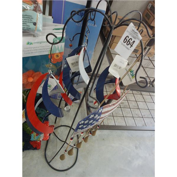 Wind Spinners 4 w/Small Display