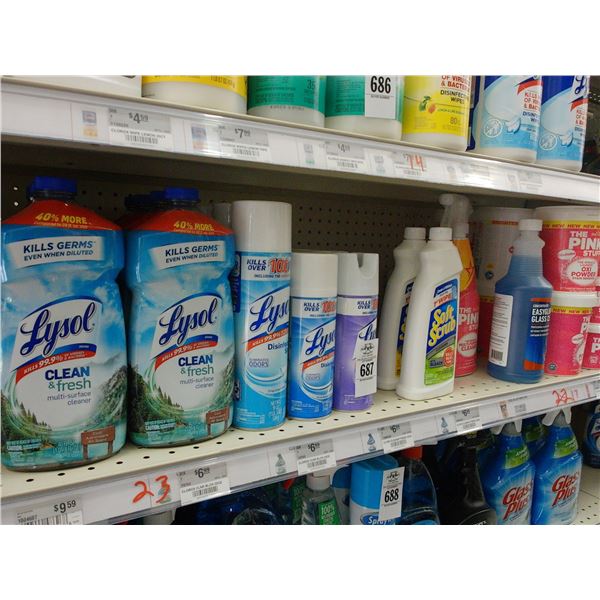 Lysol/Soft Scrub - 40