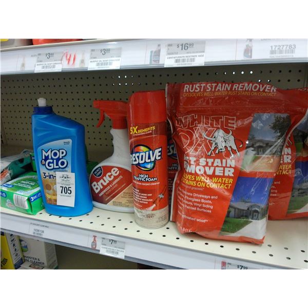 Glass Cleaner, Mop N Glow, Stain Remover - 27