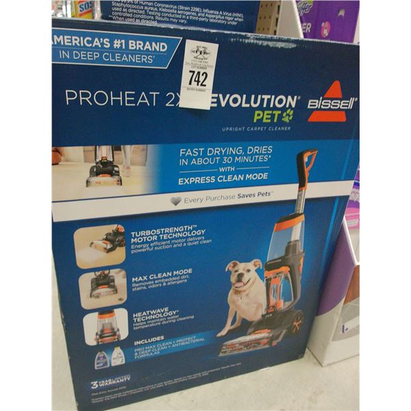 Bissell Pro Heat Revolution Pet Vac