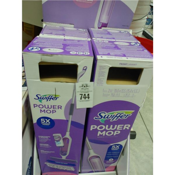 4-Swiffer Power Mop - 4 X $