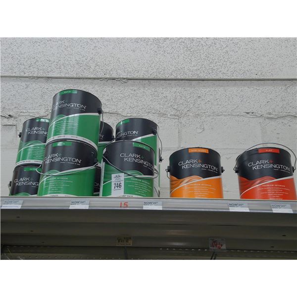 15-Clark Kenting Paint Gal. - 15 X $