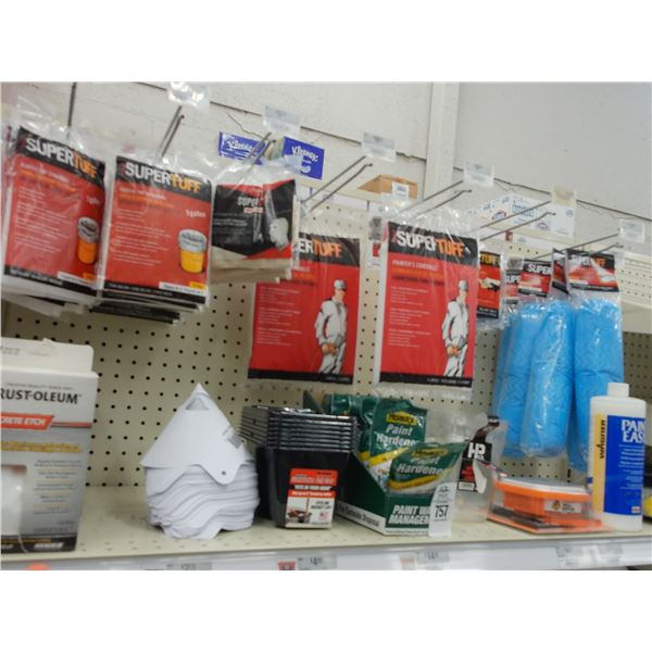 Elastic Bucket Strainers, Cover Alls, Shoe Guards, Funnels, Supplies