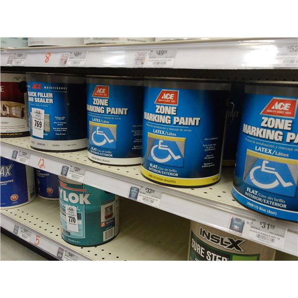 12-Paint Gal. - 12 X $