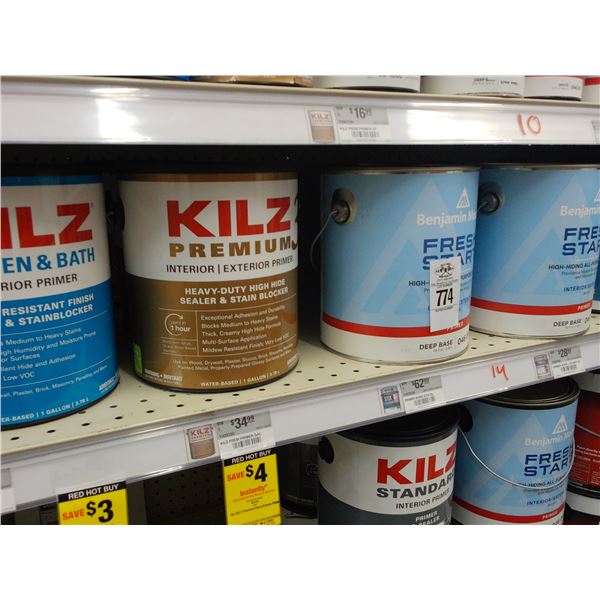 14-Kilz/Primer Gal. - 14 X $