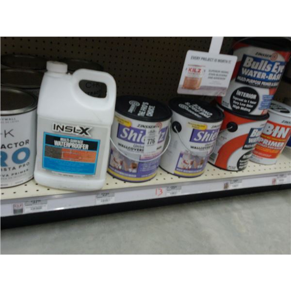 12-Primer Gal/Waterproofer - 12 X $