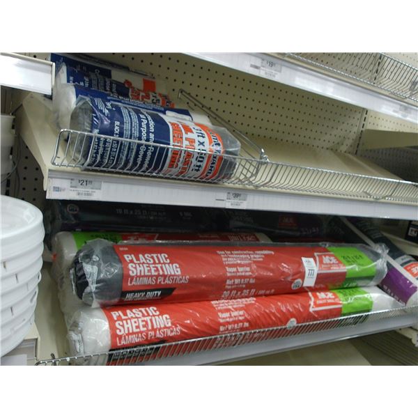 Plastic Sheathing - 4 Shelves