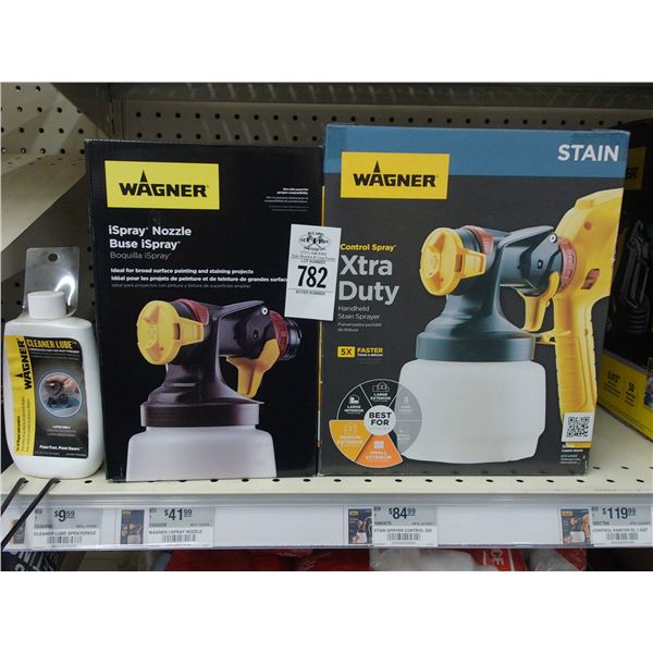 Wagner Extra Duty Paint Sprayer w/Eye Spray, Nozzle, Cleaner