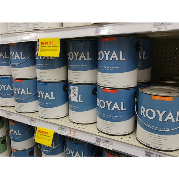 23-Royal Paint Gal. - 23 X $