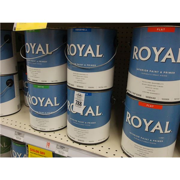 19-Royal Paint Gal. - 19 X $