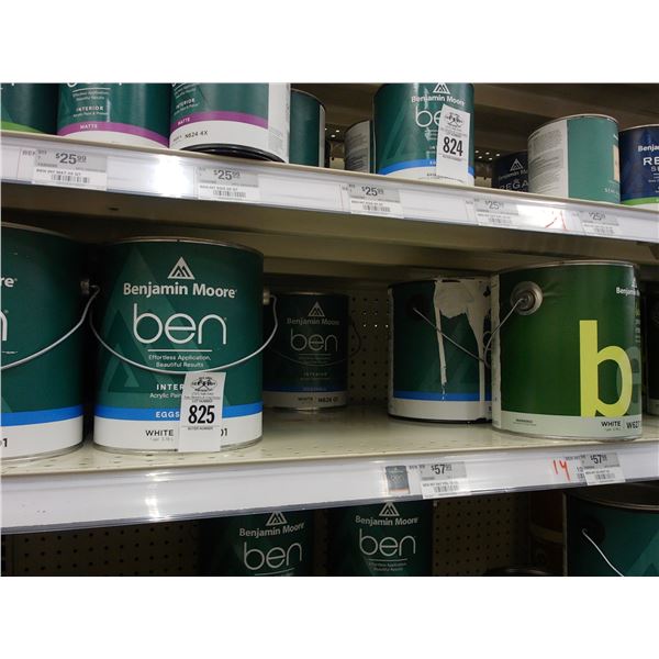 14-Benjamin Moore Paint Gal. - 14 X $
