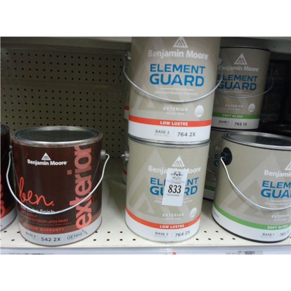 18-Benjamin Moore Paint Gal. - 18 X $