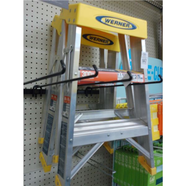 2-Werner Alum. 2'  Step Stools - 2 X $