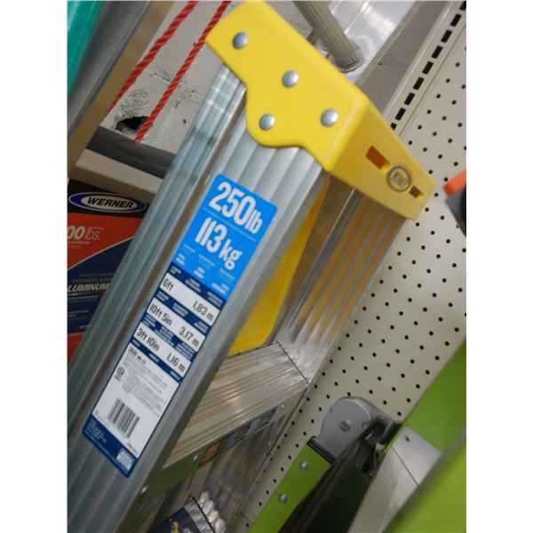 Werner Alum. 4'  Stepladder