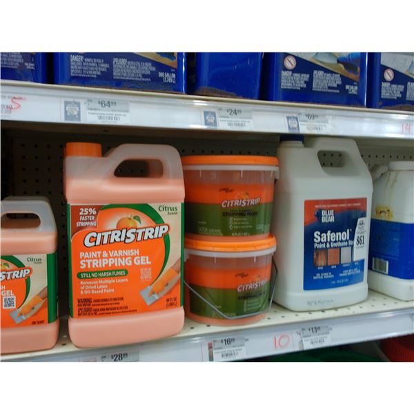 Citrus Strip Stripping Gel, Linseed Oil - 10