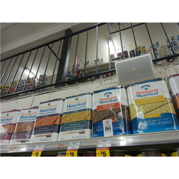 21-Thompson Water Seal - 21 X $